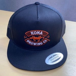 Kona Brewing Co snap back hat.